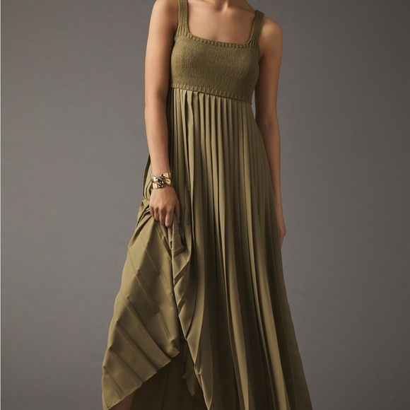 Mare x Anthropologie Pleated Maxi Dress - Picture 2 of 3